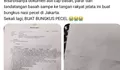 Viral! Surat Permohonan Bupati Sigi Jadi Bungkus Nasi Pecel