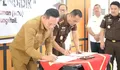 Ikuti Jaksa Sahabat Pendidik, Bupati Nias Barat Tekankan Pentingnya Lingkungan Pendidikan Taat Hukum