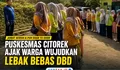 Puskesmas Citorek Gelar Jumsih dan PSN Door to Door, Ajak Warga Wujudkan Bebas DBD