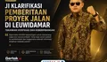 Di Tengah Ramainya Pemberitaan Proyek Jalan Cisimeut Induk, JI Akhirnya Buka Suara