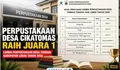 Perpustakaan Desa Cikatomas Raih Juara 1 Tingkat Kabupaten Lebak 2026, Camat Cilograng Beri Apresiasi