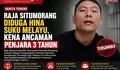 Raja Situmorang Ditahan, Terancam 3 Tahun Penjara atas Dugaan Penghinaan terhadap Suku Melayu