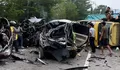 Kronologi Laka Beruntun di Deli Serdang: Diduga Bermula dari Truk Terguling, Tubruk Mobil Lain