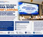 Perkuat Tata Kelola Dana BOSP, BPMP Lampung Gelar Bimtek