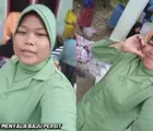 Tampak seperti Istri TNI, Viral Ibu-ibu Korban Bencana Aceh Ngaku Bahagia Pakai Baju Persit di Tengah Duka Akibat Banjir Bandang