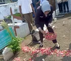 Wabup Mimik Idayana Pimpin Ziarah Harjasda ke Makam 3 Tokoh Kunci Sidoarjo