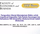 Mahasiswa FEB Unars Dibekali Strategi Tata Kelola Keuangan melalui Seminar Manajemen Risiko.