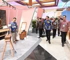 Presiden Joko Widodo Memuji UMKM EXPO(RT) BRILIANPRENEUR 2023 karena Terkurasi dengan Baik