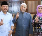 Kyai Fuad Noerhasan Sidogiri Bersama Khofifah, Dukung Prabowo Gibran, Doakan Menang Sekali Putaran