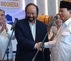 Momen Lucu di Balik Rahasia Prabowo Sering Ajak NasDem Bergabung, Surya Paloh Tertawa Malu!