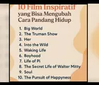 10 Deretan Film Ini Lebih Dari Sekadar Hiburan - Bisa Mengubah Cara Pandangmu tentang Hidup