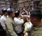 Khidmat, Presiden Prabowo Hadiri Peringatan Maulid Nabi di Masjid Istiqlal