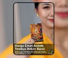 Harga Emas Antam Tembus Rekor Baru! Naik Lagi Jadi Rp2,307 Juta per Gram - Apa Penyebabnya?