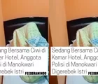 Viral! Oknum Polisi Polres Manokwari Diduga Selingkuh, Digerebek Istri di Hotel Dekat Kantor