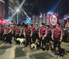 Pastikan Situasi Aman dan Kondusif, Baharkam Polri Kerahkan K-9 di HI dalam Perayaan Tahun Baru 