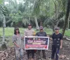Polsek Batu Hampar Rohil Gencar Sosialisasi dan Himbau Warga Waspada Karhutla