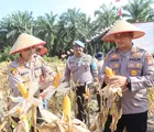 Polres Dumai Panen Raya Jagung Pipil, Dorong Ketahanan Pangan dan Sarana Edukasi Masyarakat