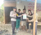 Cegah Karhutla, Polsek Batu Hampar Rohil Sosialisasikan Maklumat Kapolda Riau 