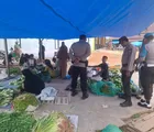 Polsek Batu Hampar Gelar Patroli Dialogis di Pasar Ciptakan Kamtibmas Kondusif