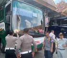 Satlantas Polresta Pekanbaru Laksanakan Ramp Check, Pastikan Bus Patuhi Standar Keselamatan dan Layak Jalan