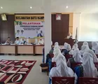 PLH Kapolsek Batu Hampar Rohil Hadiri Pelantikan Pengurus BKMT Kecamatan Periode Periode 2025 - 2030 