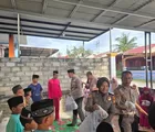 Polres Rohil Berbagi Takjil di Panti Asuhan 
