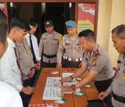 Polsek Batu Hampar Rohil Gelar Tes Urine Personel, Hasil Negatif