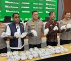 Polda Riau Gagalkan Peredaran 22,73 Kg Heroin, 2 Tersangka Diamankan