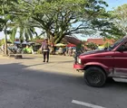 Polsek Batu Hampar Rohil Gelar Patroli dan Pengamanan di Pasar Takjil Ramadhan