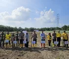 Kapolsek Batu Hampar Rohil Laksanakan Penanaman Jagung Program Ketahanan Pangan Kuartal I Tahun 2026