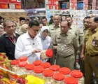 Pemprov DKI dan BPOM Sidak Pangan di Lottemart Ciracas Jelang Idulfitri