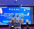 Silaturahmi Ramadan HIPMI Jakarta Timur, Forkopimko Hadir Santuni Anak Yatim