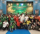 Ramadhan 1447 H, Ditlantas Polda Riau Buka Puasa Bersama Anak Yatim dan Ojol Sembari Gaungkan Mudik Aman Keluarga Bahagia