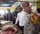 Kapolres Rohil Bersama Instansi Terkait Cek Ketersediaan Sembako Jelang Idul Fitri 1447 H