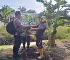 Sosialisasi Green Policing, Polsek Batu Hampar Tanam Pohon Bersama Masyarakat