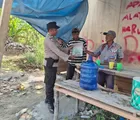 Sebar Maklumat Kapolda Riau, Polsek Batu Hampar Tegaskan Larangan Membakar Lahan