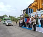 Wakapolda Riau Lepas Rombongan Mudik Gratis Cipayung Plus Tujuan Sumut dan Sumbar
