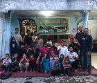 Pengabdian 13 Tahun Angkatan Bintara 2013 Polresta Pekanbaru Bagikan Sembako ke Panti Asuhan