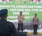 Kapolda Riau Pimpin Apel Kesiapan Pengamanan Lebaran, Tekankan Pengamanan Maksimal dan Pelayanan Humanis