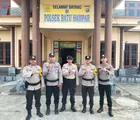 Tingkatkan Keamanan dan Kesiapsiagaan Polsek Batu Hampar Laksanakan Sispam Mako