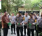 Kapolresta Pekanbaru Resmikan Tabung Harmoni Hijau dan Bank Pohon Alam Mayang 