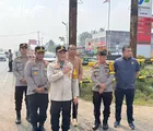 Kapolres Rohil Pantau Langsung Arus Balik Lebaran Idul Fitri 1447 H, Lalu Lintas Lancar