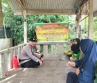 Polsek Batu Hampar Rohil Laksanakan Jumat Curhat, Sampaikan Pesan Kamtibmas kepada Warga