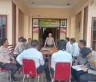 Pasca Idul Fitri, Kapolsek Batu Hampar Pimpin Anev Mingguan, Evaluasi dan Perencanaan Kinerja