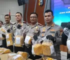 Polres Bengkalis Ungkap Peredaran 16,37 Gram Sabu dan 40.146 Pil Ekstasi Jaringan Internasional, 2 Kurir Ditangkap