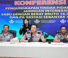 Polres Bengkalis Tangkap Dua Kurir Jaringan Internasional, Narkoba Rp 31 M Disita
