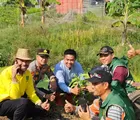 Dukung Program Green Policing, Kapolsek Batu Hampar Iptu Romi Yendri Pimpin Penanaman Pohon