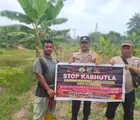 Polsek Batu Hampar Rohil Gencarkan Sosialisasi Karhutla, Edukasi Masyarakat Jaga Ekosistem Hutan