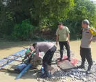 Respons Cepat Laporan Warga di Call Centre 110, Polisi Tertibkan Aktivitas PETI di Tengah Kota Teluk Kuantan