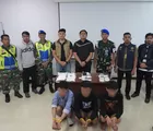 Soliditas Sinergi personel Lanud RSN bersama Avsec, Gagalkan Penyelundupan 4 Kg Sabu Dalam 2 Aksi Sekaligus 